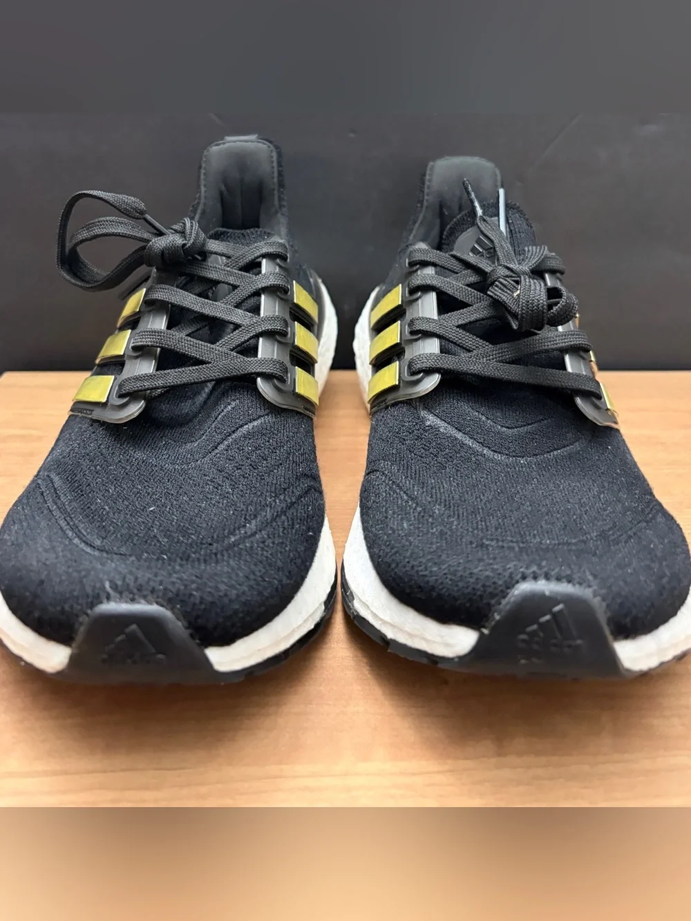 adidas Ultraboost 22 Primeblue Black Gold Running Shoes Women’s US 6 Continental